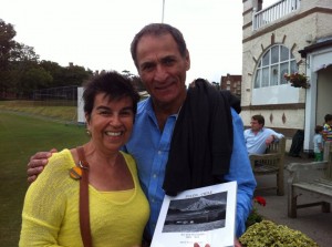 With the Chilean Ambassador in the UK